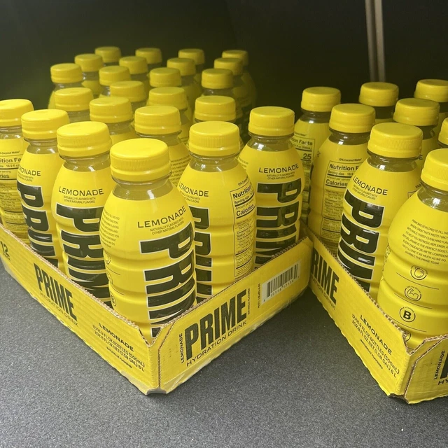 PRIME HYDRATION DRINK Lemonade Flavor 500ml 12.09 PicClick