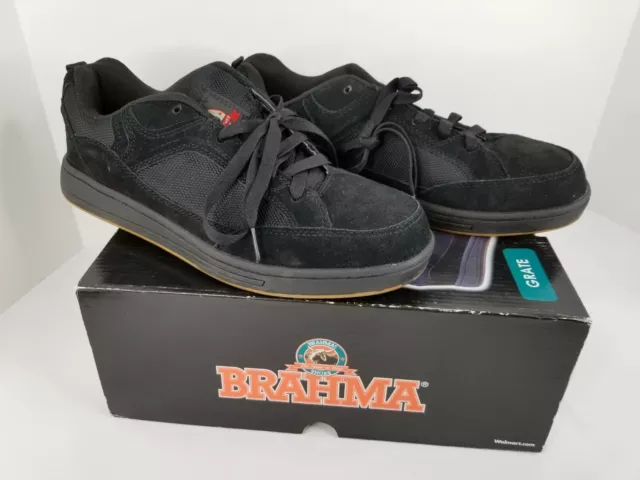 Brahma steel sales toe skate shoes