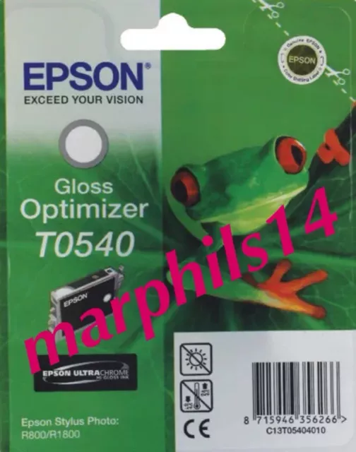 T0540 Genuine/Original EPSON T0540 Gloss Optimizer for Stylus Photo R800 R1800
