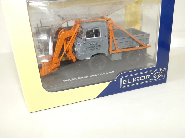 SINPAR CASTOR SAPEURS POMPIERS Lutte pollution maritime 1/43 ELIGOR EUR