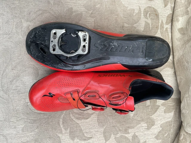 Specialized S-Works 6 Radschuhe - UK 11/EU 46 - rot/orange 3