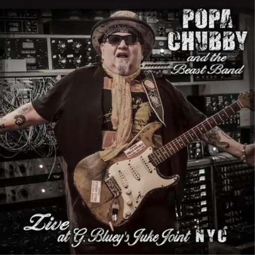 Popa Chubby Live at G. Blueys Juke Joint NYC (CD) Album