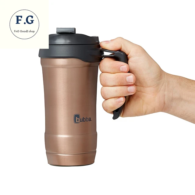 Bubba Insulated Travel Mug Hot Cold Coffee Tumbler Stainless Steel with Handle A 6