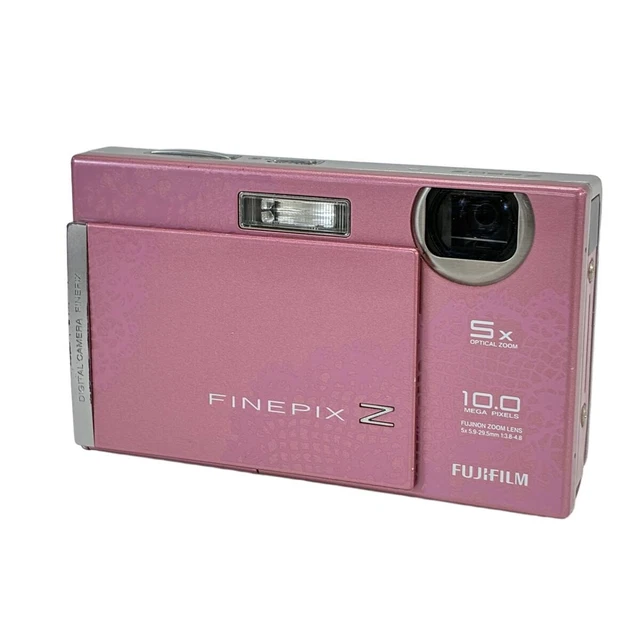 FUJIFILM FINEPIX Z250FD Pink Digital Camera Power on Tested from