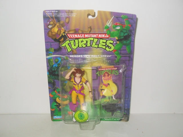 tmnt teenage mutant ninja turtles april o neil mosc new sealed