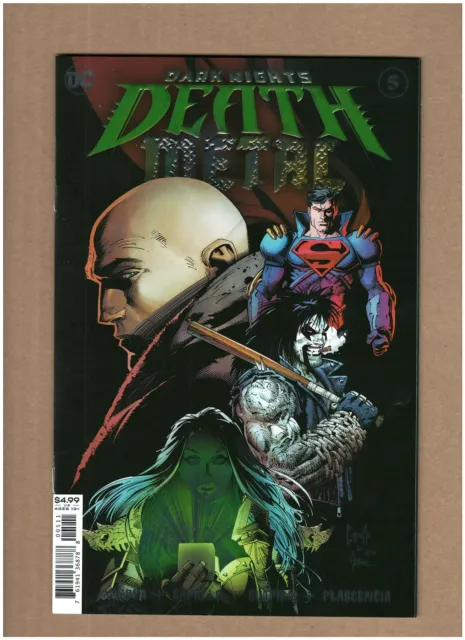 Dark Nights: Death Metal #5 DC 2021 Foil Cover Capullo Batman Superman NM- 9.2
