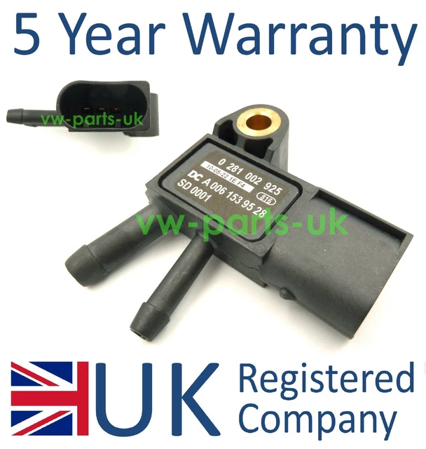 DIFFERENTIAL PRESSURE SENSOR DPF For Scania T141 P R 4 5 6 2219914