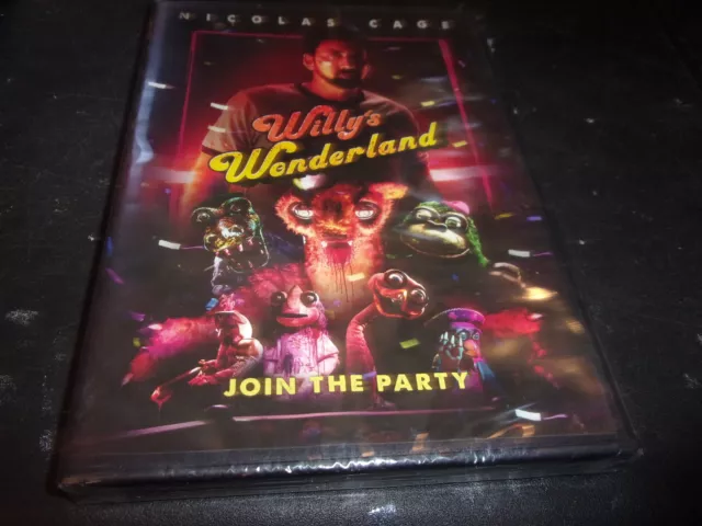 Willy's Wonderland (DVD) 2020 Nicolas Cage NEW 777235033881 on eBid United  States