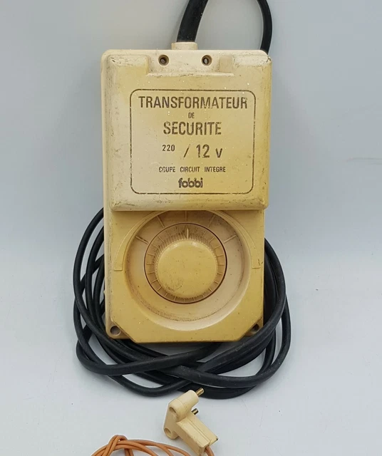 TRANSFORMATEUR 12 V 220 volts Fobbi type 4300 pour trains électriques — free download