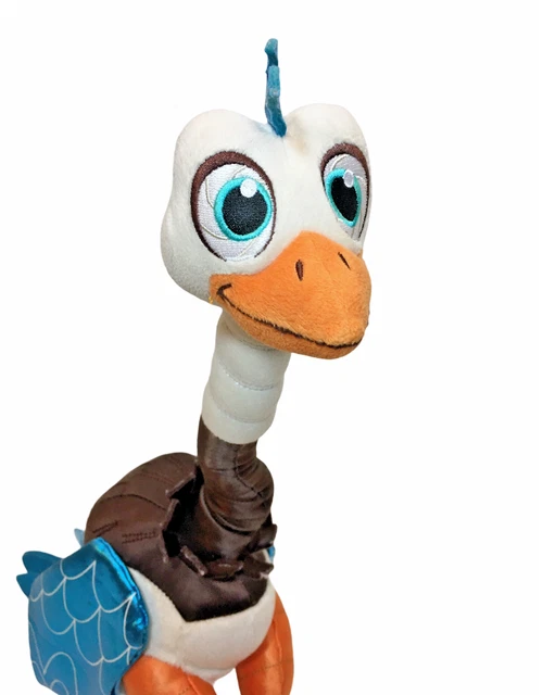 Disney Ostrich Merc Miles From Tomorrowland Plush Flexible Stuffed Animal Toy