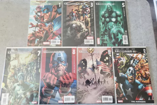 The Ultimates 2 Complete Run Set Series #1-13 - Mark Millar Hitch Marvel Comics