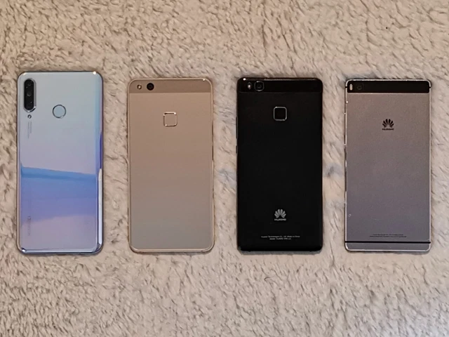 4 Huawei Android Smartphone Joblot (Faulty)