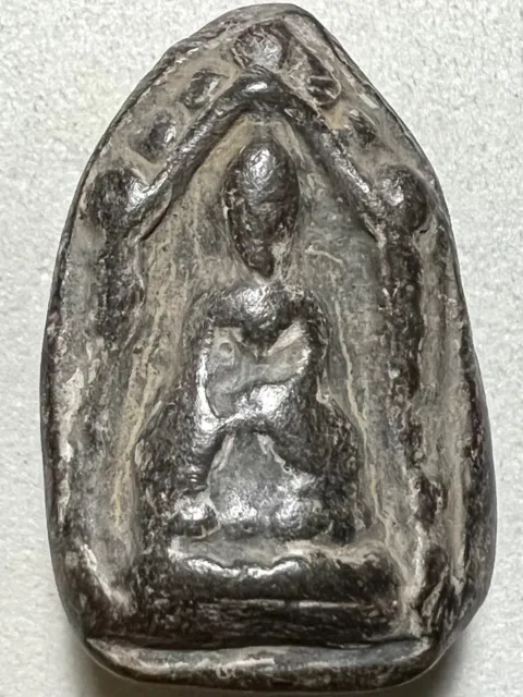 Phra Kamphaeng Sumyor Lp Rare Old Thai Buddha Amulet Pendant Magic Ancient Idol2