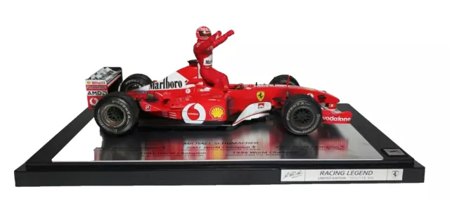 Ferrari F2002 Michael Schumacher 5 Time After Race Tabak Formel1 Dirty OVP 1:18