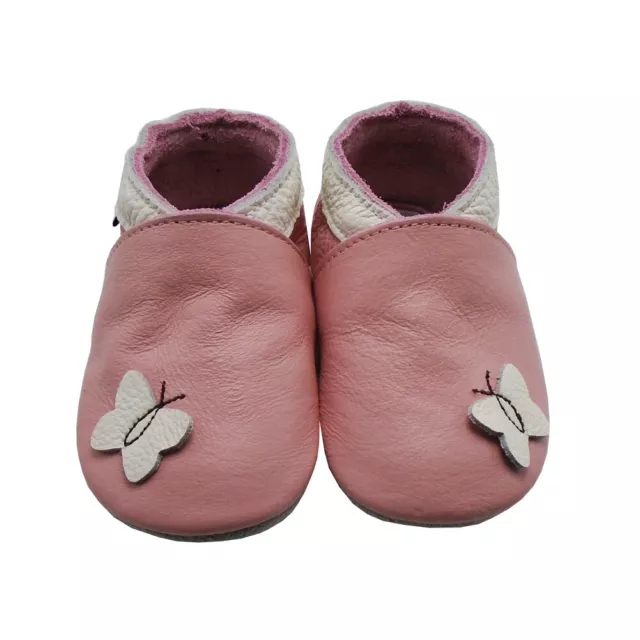 Mejale Soft Sole Leather Baby Shoes Crawl shoes Boy Girl Infant Toddler 0-3 Y