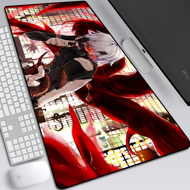 Tokyo Ghoul Anime Desk Mouse Pad Mat Large Keyboard Mat Otaku 40X90cm R1