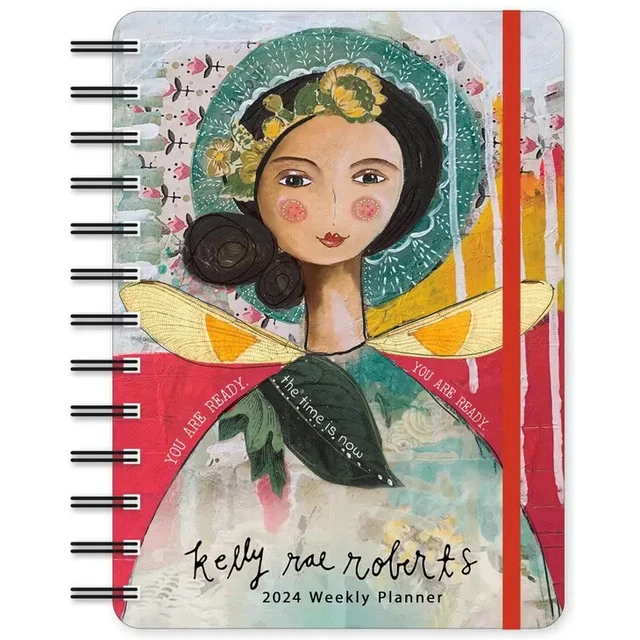 AMBER LOTUS KELLY Rae Roberts 2024 Weekly Planner You Are Ready w 15.
