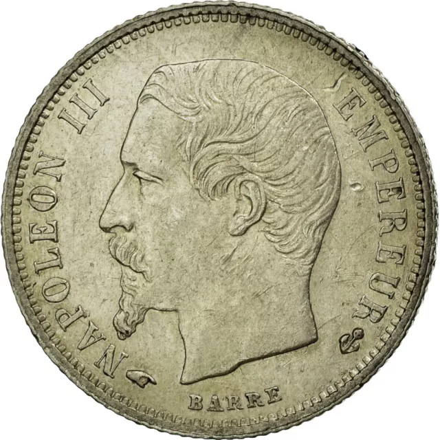 [#58620] Münze, Frankreich, Napoleon III, Napoléon III, 50 Centimes, 1858, Paris