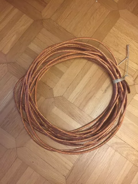 4+ LbCopper  Wire Bare Bright #8 Metal Material Craft Art Strand
