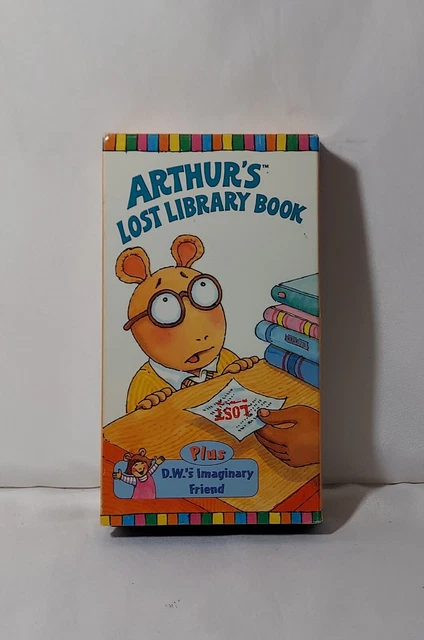 ARTHUR - ARTHURS Lost Library Book (VHS, 1997) $9.60 - PicClick CA