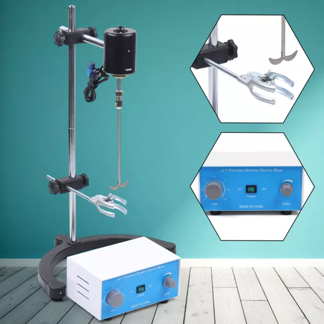 Agitador de laboratorio agitador eléctrico mezclador agitador fuerza de precisión mezclador DE