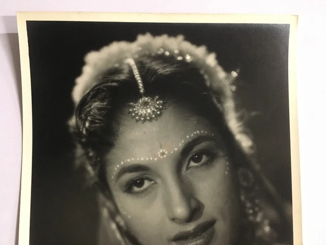 1954 BOLLYWOOD LOBBY Card Bilwamangal - Asha Mathur 23.5cm x 34.3cm ...