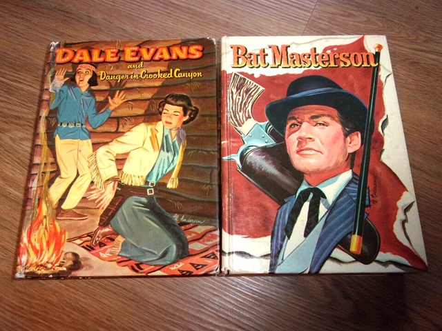 Bat Masterson Lee Dale Evans Danger Crooked Canyon Helen Hale Horse Book Lot