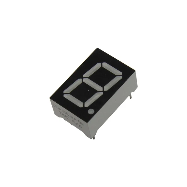 2x display OPD-S5620LR-BW: LED 7 segmenti 14,2 mm 0,56" Anz.Z.: 1 anodo rosso 35mcd
