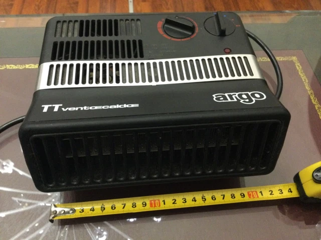 Ventilatore Stufa Da Tavolo Vintage Anni 70/80 Filiberti Mod.argo Tt Vento Caldo