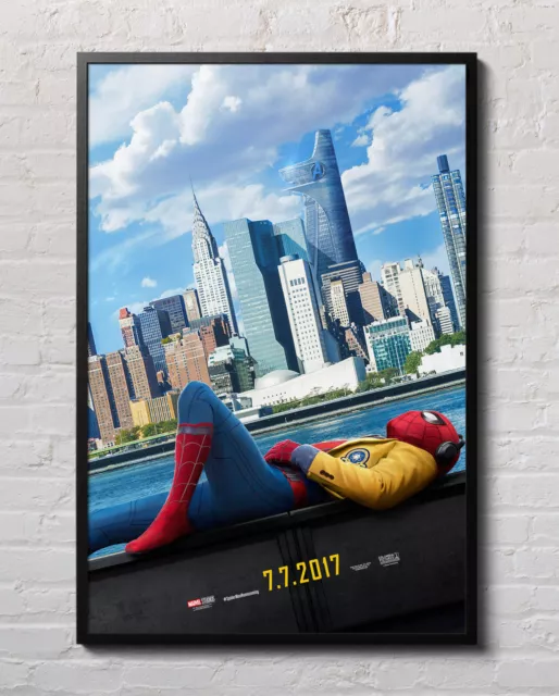 Spider-Man Homecoming 2017 Movie Poster 24"x36" Borderless Glossy 17130