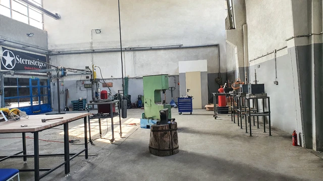 Schmiedekurs beim Sternsteiger Solingen