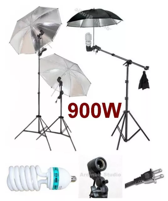 Photography Studio Portrait Light Umbrella Lighting Kit