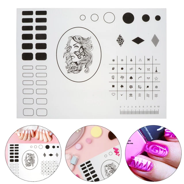 Bloque de color de uñas accesorios de tecnología de uñas esmalte de uñas bloque de ejercicios entregas