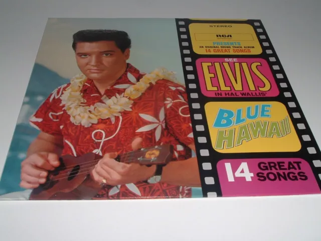 ELVIS PRESLEY - BLUE HAWAII - Vinyl LP Album, Reissue, RCA NL83683