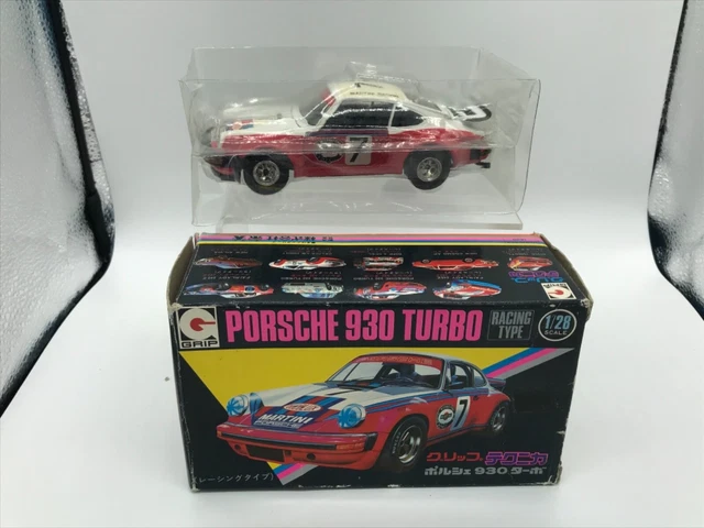 A vintage boxed Radcon Porsche 930 Turbo radio controlled 1/15 sports car with instructions
