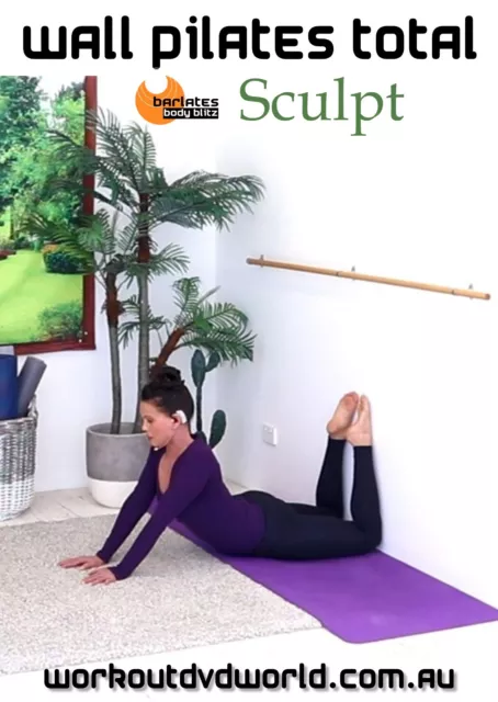 35 min WALL Pilates Workout DVD - Barlates WALL Pilates Total Sculpt DVD