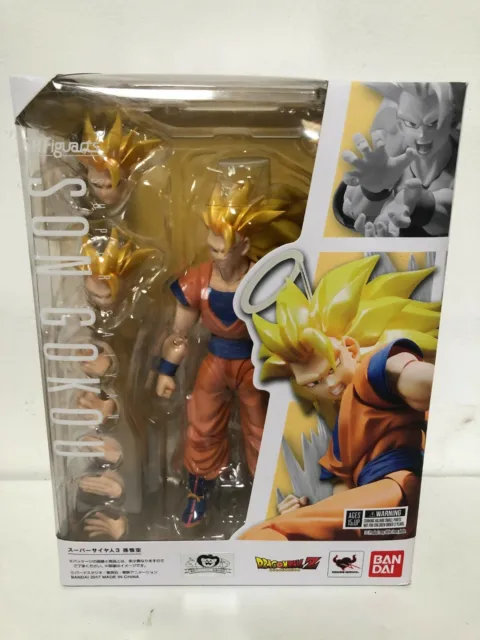 Super Saiyan 3 Son Goku SH.Figuarts Authentic BANDAI Dragonball SSJ3 (IN STOCK)