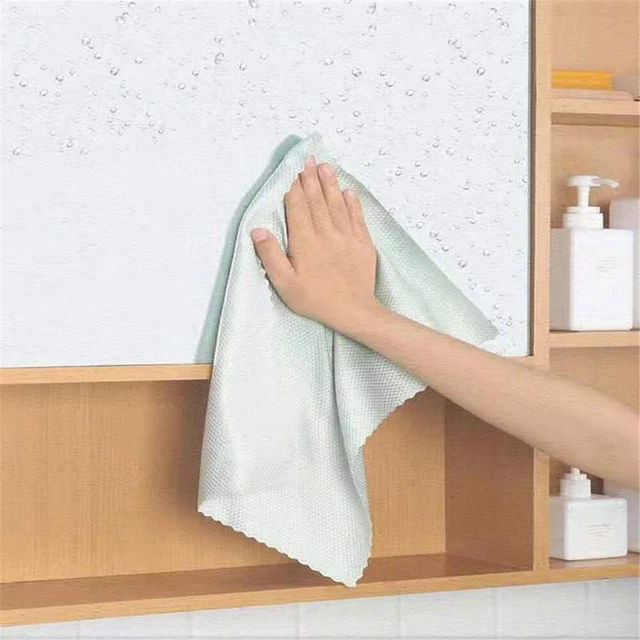 10* new Streak-Free Miracle Cleaning Cloths Magic Kitchen Rag NanoScale Reusable 9