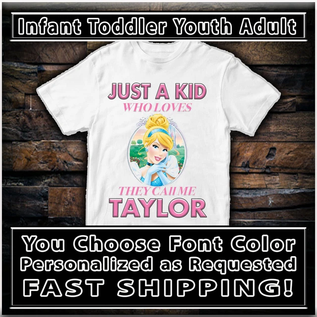 Cinderella T Shirt Personalized Gift Tshirt Custom Clothing Apparel Tee Shirt