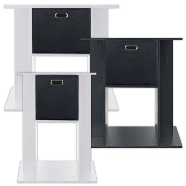 Superfish Home Aquarium Stand Fish Tank Black White 25 30 45 65 85 110 Tropical