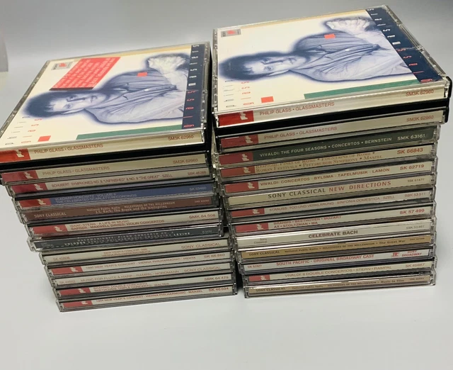 LOT OF SONY CLASSICAL MUSIC CDS Essential Horowitz Bach Vivaldi Violin