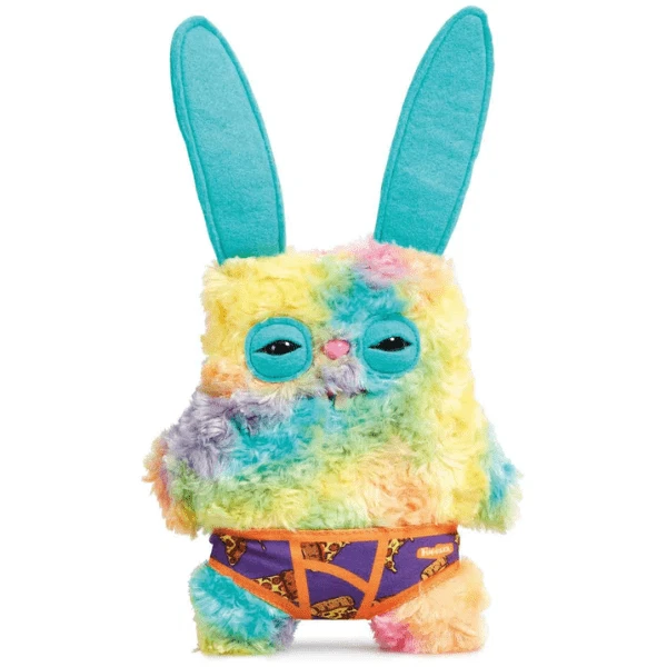 FUGGLER FUNNY Ugly Monster Rabid Rabbit Multicolor Budgie
