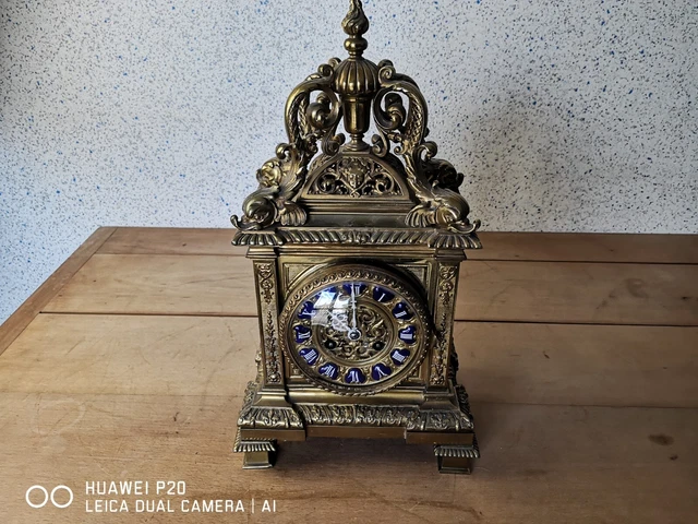 ANCIENNE PENDULE EN bronze EUR 280,00 - PicClick FR