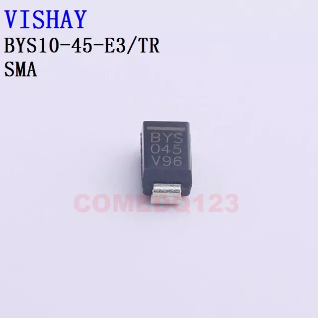 10PCSx BYS10-45-E3 SMA VISHAY Schottky Barrier Diodes (SBD)