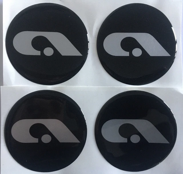 IH MOTORHOME CARAVAN ALLOY WHEEL CENTRE HUB CAPS DOMED STICKERS X4 65mm