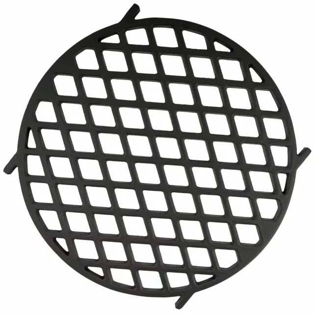 BBQ-Toro Gusseisen Grillrost Ø 30 cm I Rost passend für Weber Gourmet BBQ System