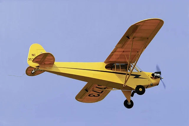PIPER J3 CUB TRAINER R/c Plane 108 Ws partial kit or short kit and plans !!!!!! PIPER J3 CUB TRAINER R/c Plane 108 Ws partial kit or short kit and plans !!!!!!