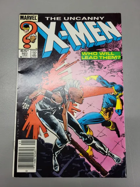 The Uncanny X-Men Vol 1 #201 Jan 1986 Duel By Chris Claremont Marvel Comic Book