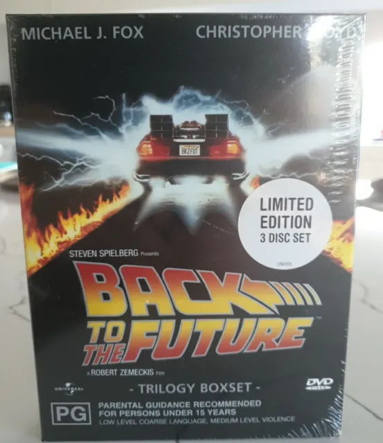 Back To The Future - The Trilogy (DVD, 1985) New & Sealed
