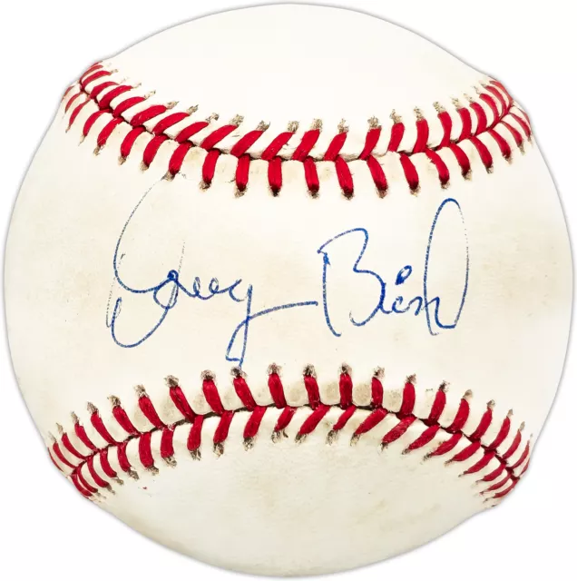 Doug Bird Autographed AL Baseball Philadelphia Phillies, Chicago Cubs 225794